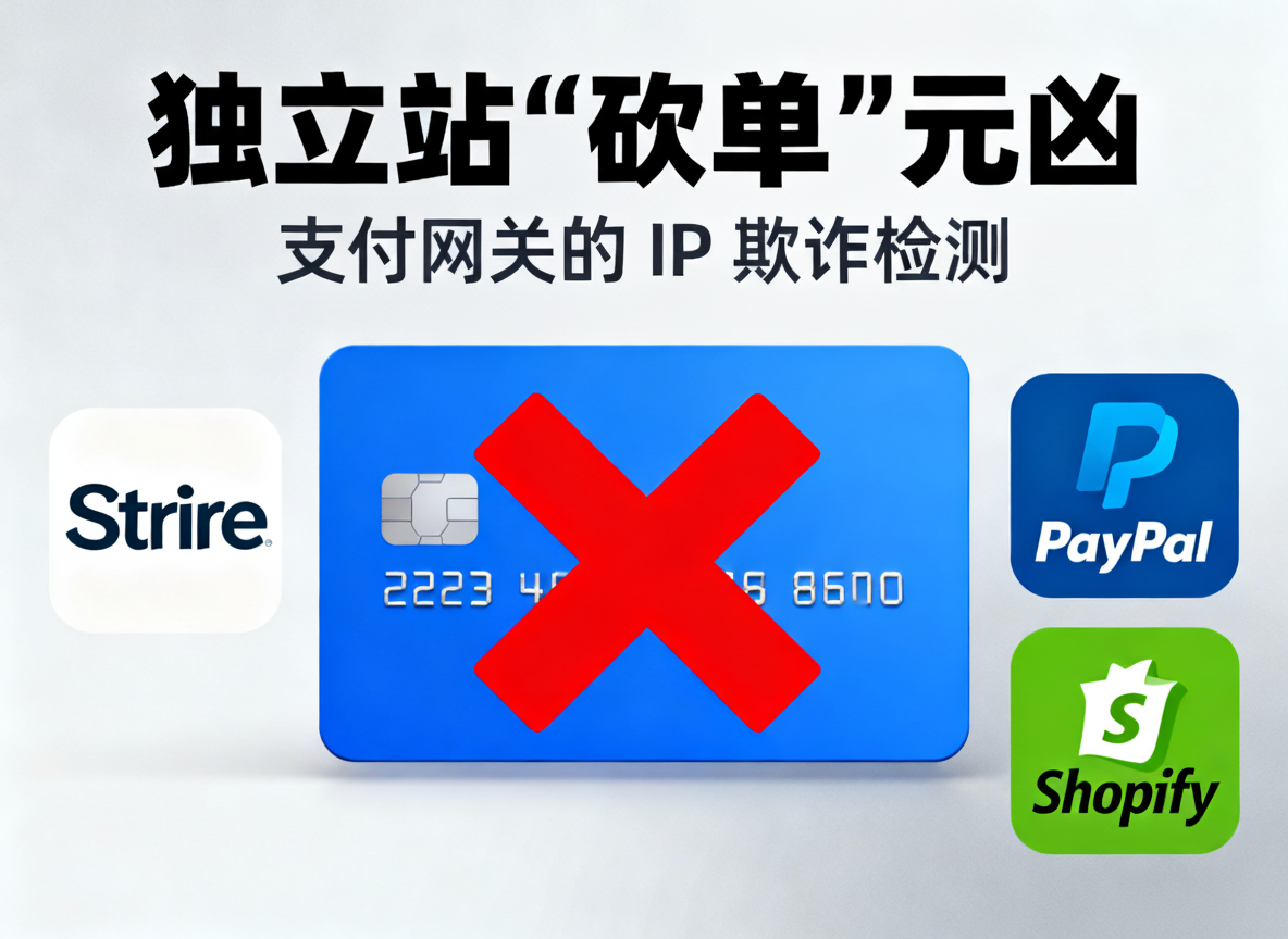 独立站“砍单”元凶:支付网关的 IP 欺诈检测